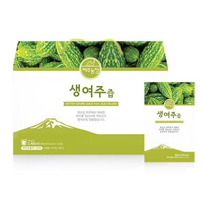 Jeju Farm Raw Balsam Apple Juice 80ml × 30 pouches